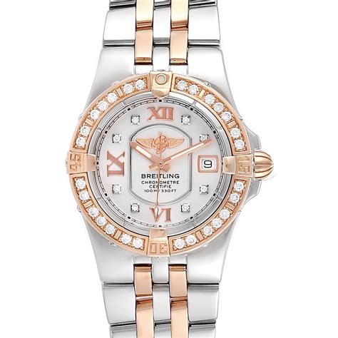 breitling diamond watch for women.